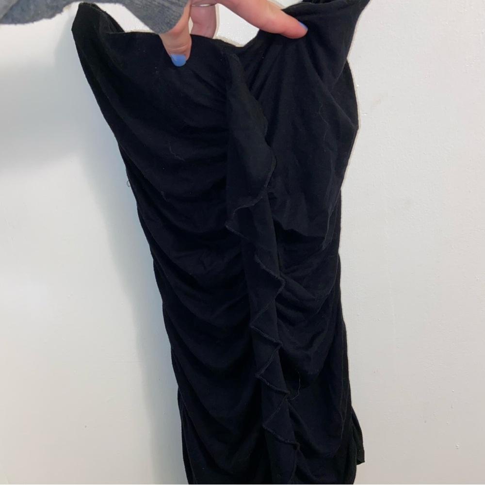 VINTAGE STRAPLESS LITTLE BLACK DRESS